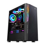 Ant Esports ICE-120AG Auto RGB Cabinet (Black)