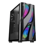 Ant Esports ICE-320TG ARGB Cabinet (Black)