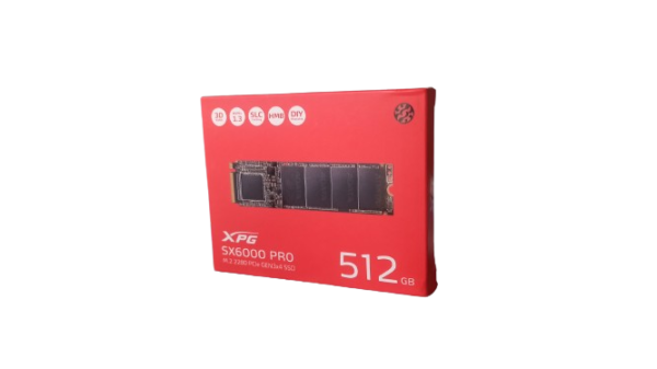 Adata XPG SX6000 Pro 512gb M.2 NVMe