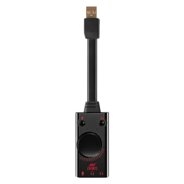 Ant Esports 7.1 USB Gaming Sound Card, 7.1