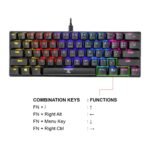 ANT ESPORTS MK1200 MINI 60% RGB MECHANICAL GAMING KEYBOARD - Image 4